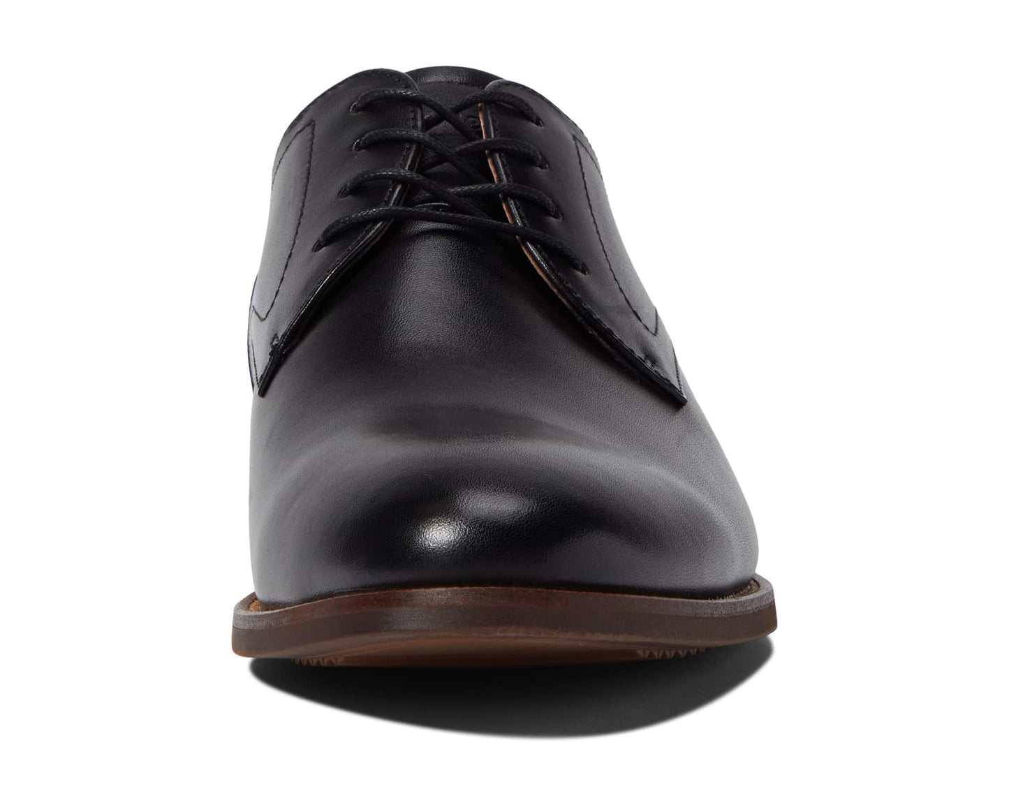 Men's Florsheim Rucci Plain Toe Oxford Black Smooth