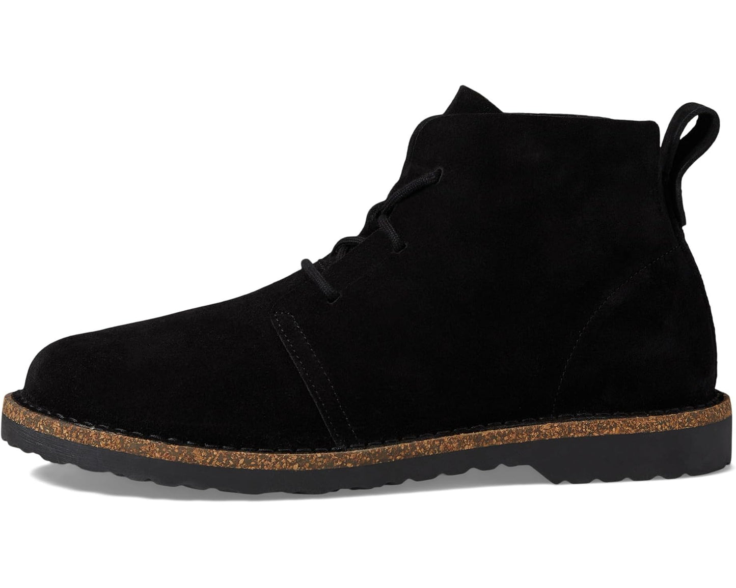 Men's Birkenstock Uppsala Mid Lace-Up - Suede Black 1