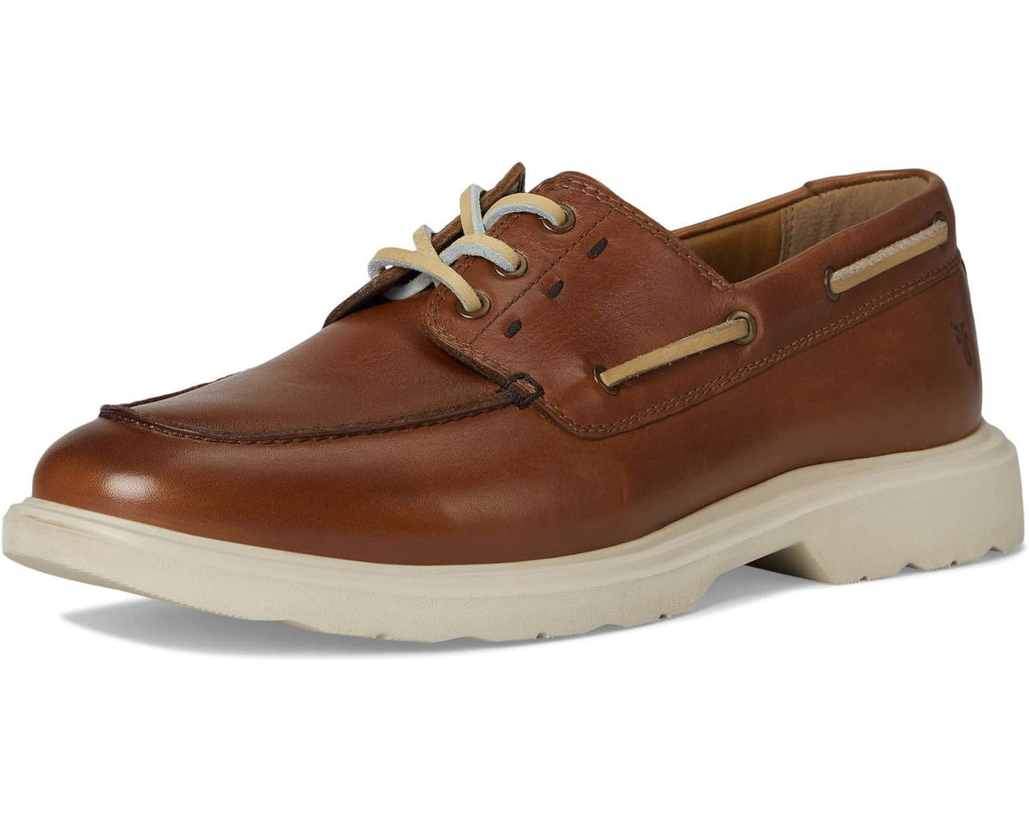 Men's Frye Connor Boat Shoes Caramel