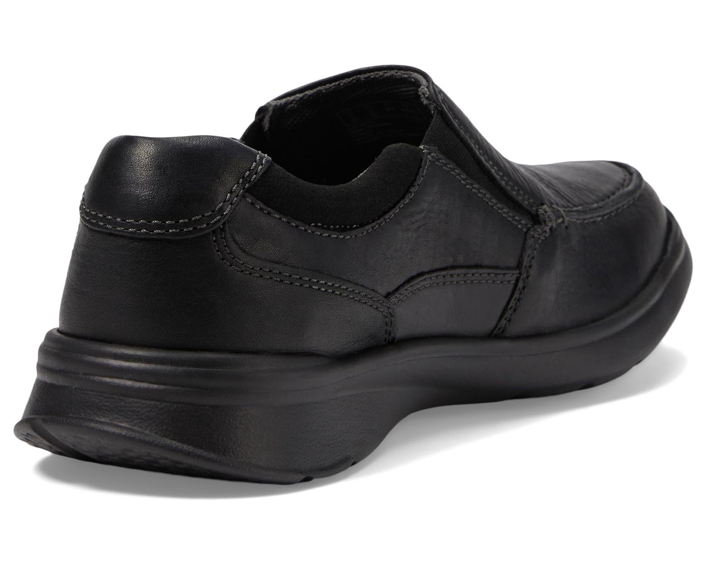 Men's Clarks Cotrell Free Black Oily Leather