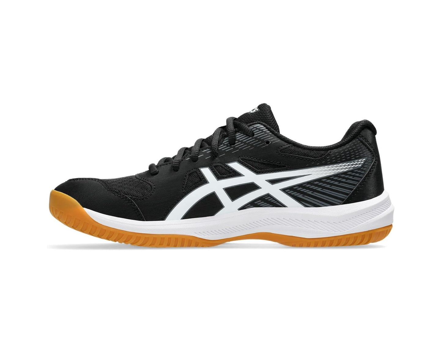 Men's ASICS Upcourt 6 Volleyball Shoe Black/White
