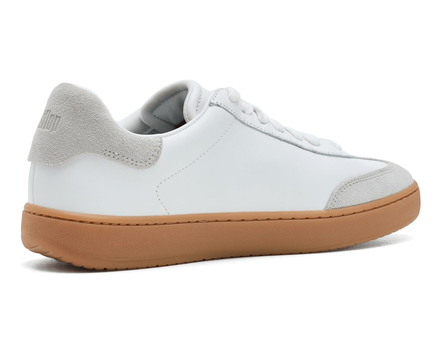 Men's FitFlop The Dash Ff T-Toe Leather Suede Trainers Urban White Mix