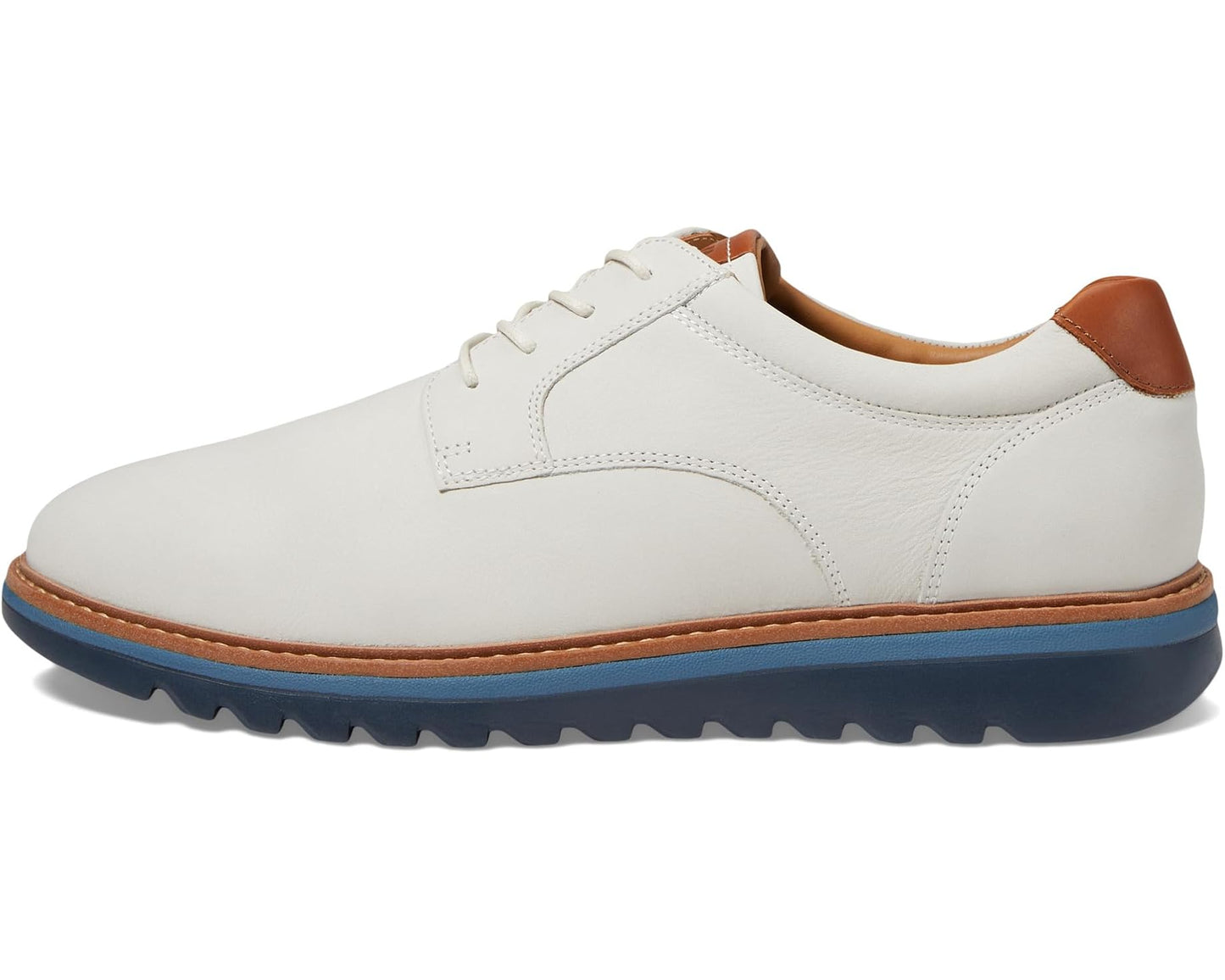 Men's Johnston & Murphy Braydon Plain Toe Off White Nubuck