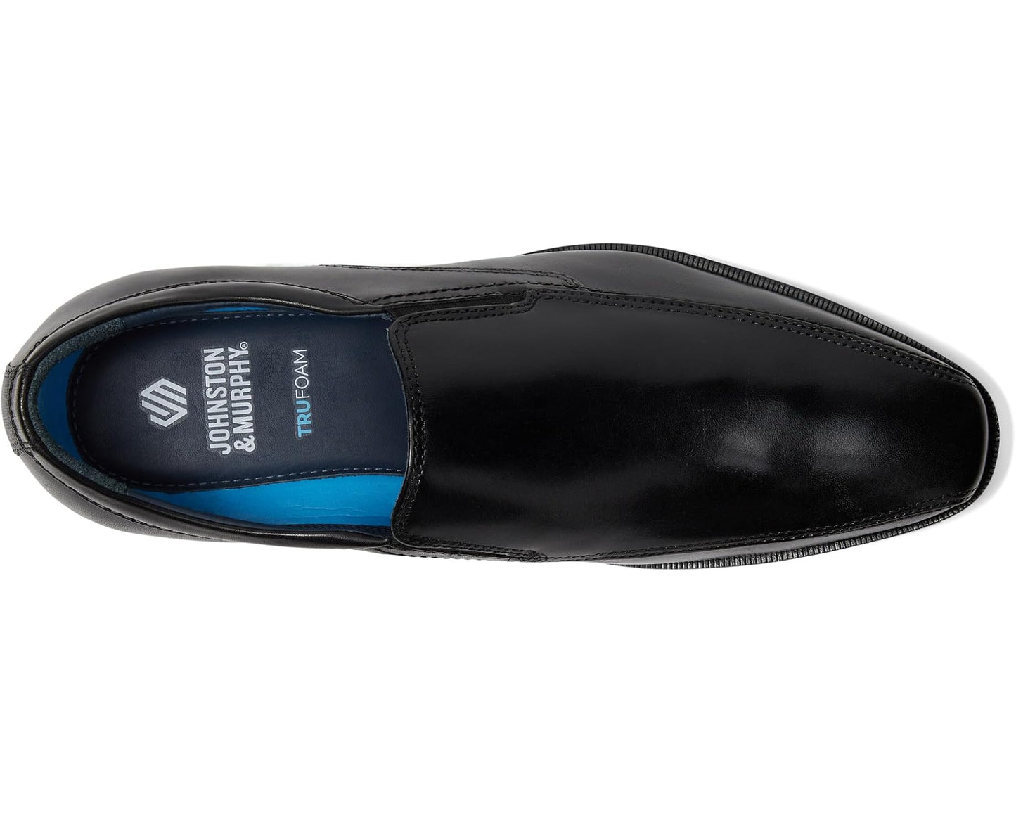 Men's Johnston & Murphy Gibbons Run-Off Black Full Grain
