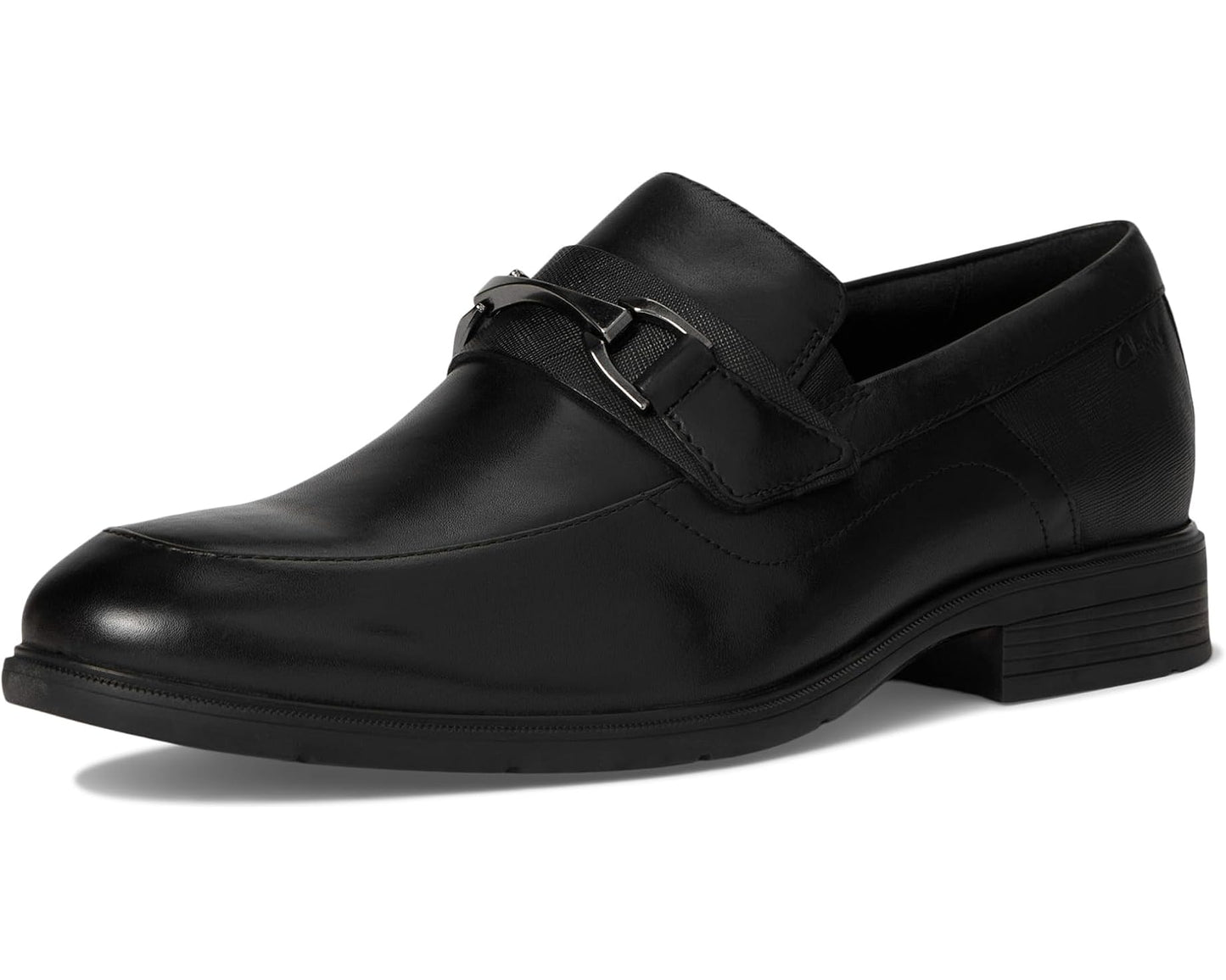 Men's Clarks Steadwell Bit Black Leather