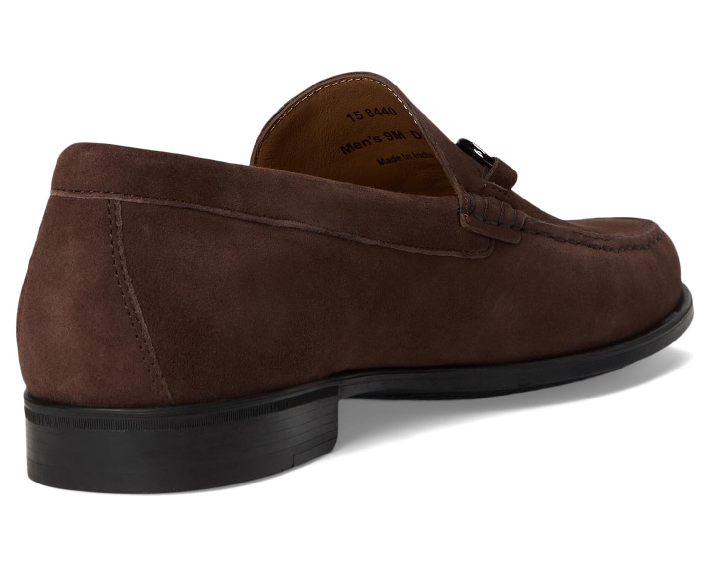 Men's Johnston & Murphy Harrison Bit Dark Brown Suede