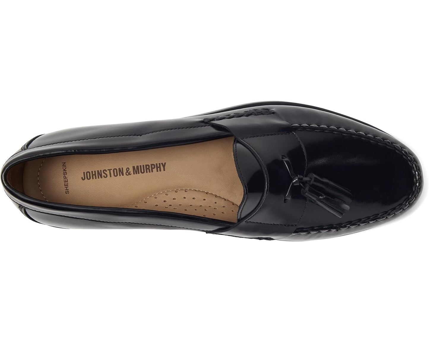 Men's Johnston & Murphy Hayes Tassel Loafers Black