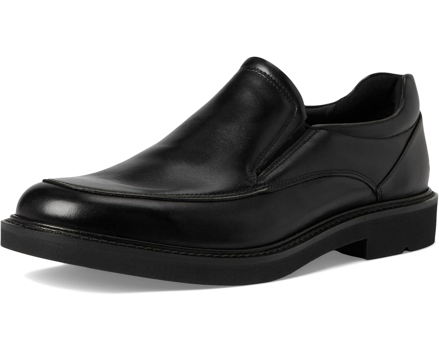 Men's ECCO London Apron Toe Slip-On Black