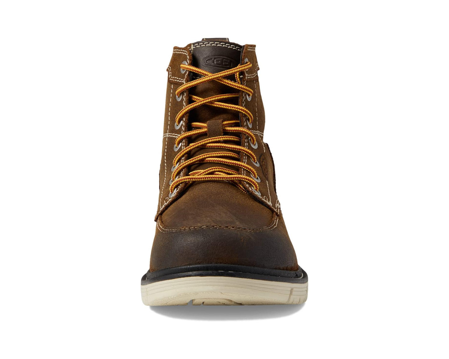 Men's KEEN Utility San Jose 6 (Soft Toe) Coffee Bean/Star White