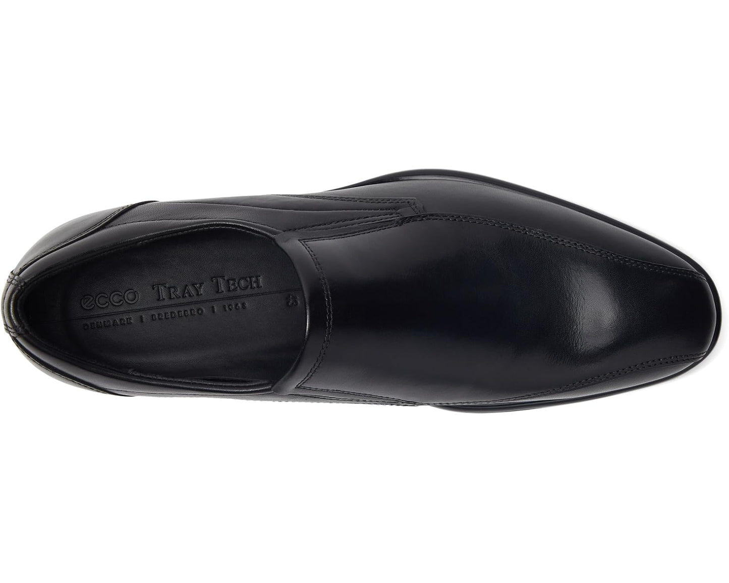 Men's ECCO Citytray Bike Toe Slip-On Black