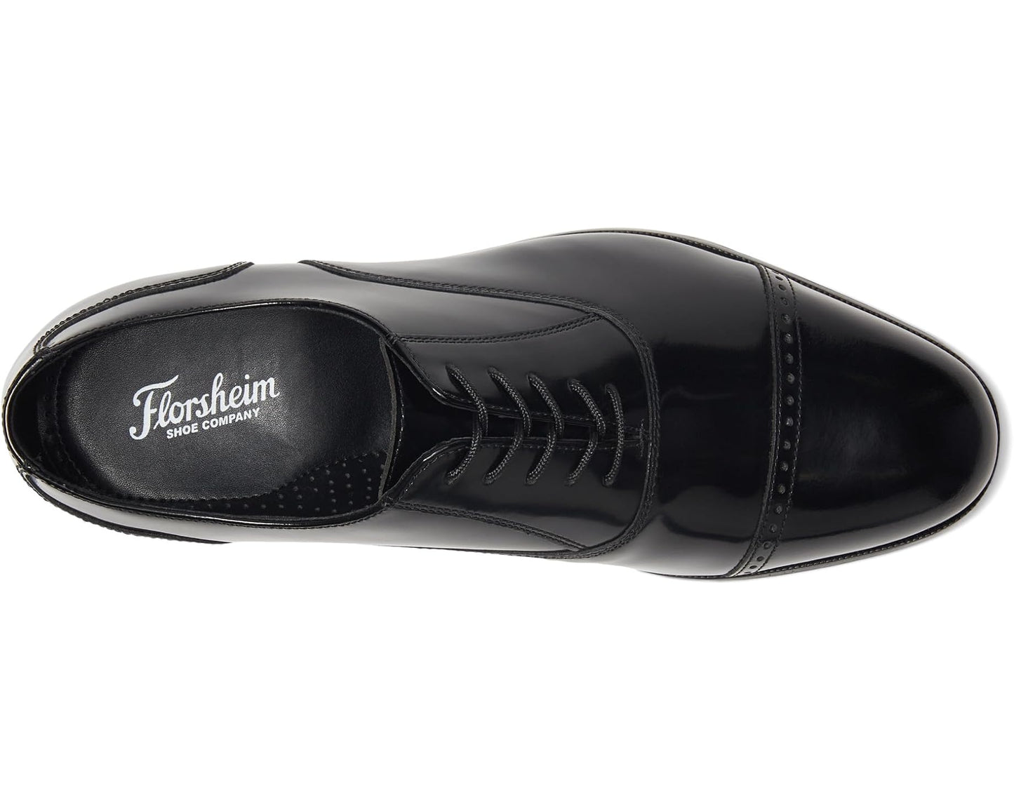 Men's Florsheim Lexington Perfed Tip Black Legacy