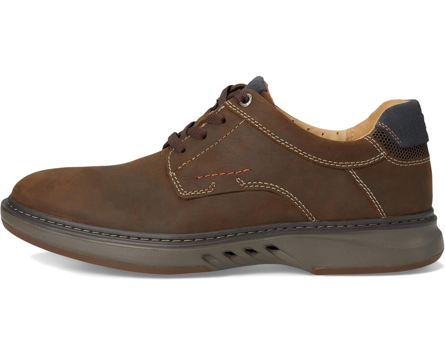 Men's Clarks Un Briley Pace Brown Nubuck