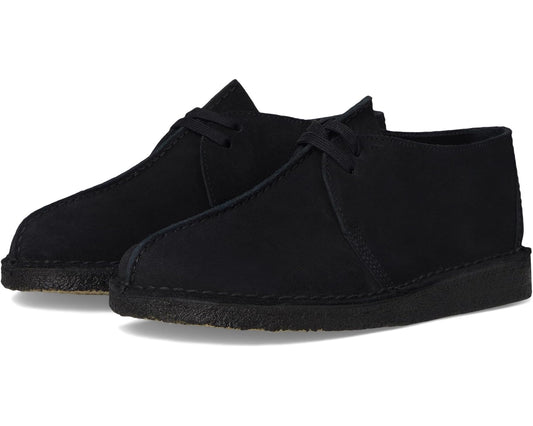 Men's Clarks Desert Trek Black Suede 3