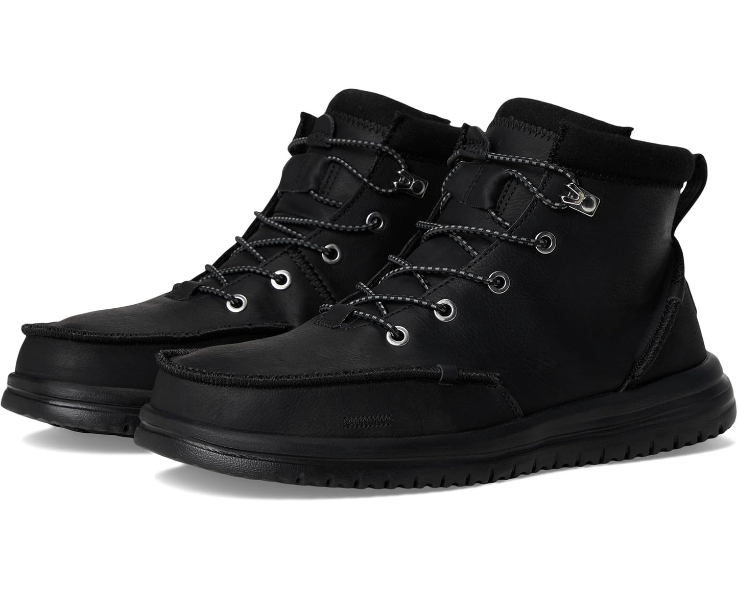 Men's Hey Dude Bradley Classic Tumbled Black/Black