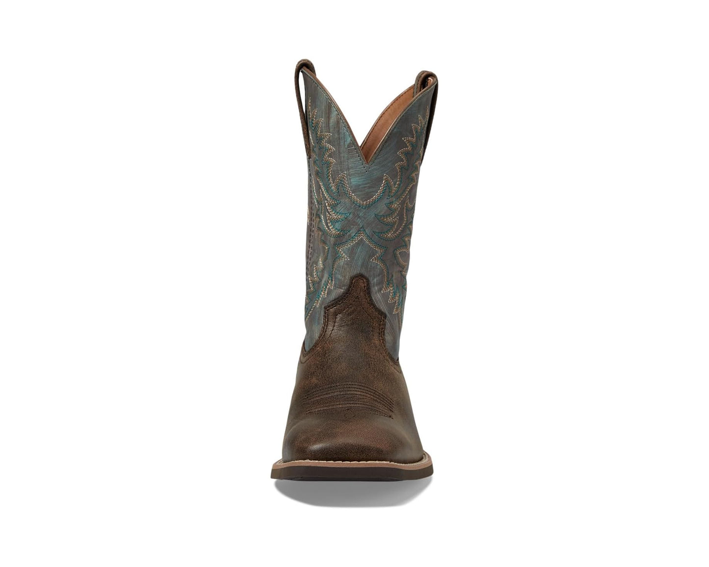 Men's Ariat Sport Latigo Western Boot Spiced Cider/Stone Blue