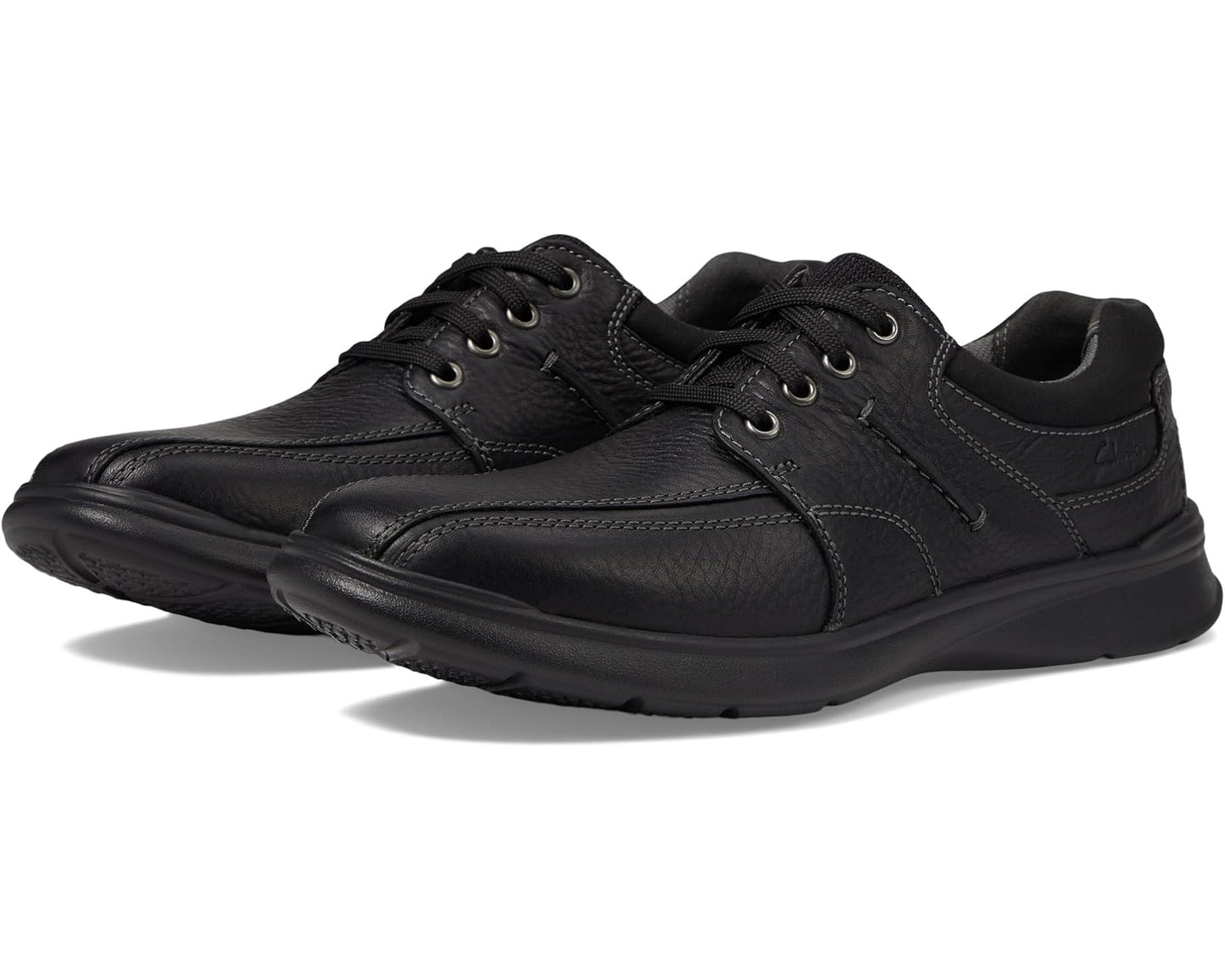Men's Clarks Cotrell Walk Black Oily