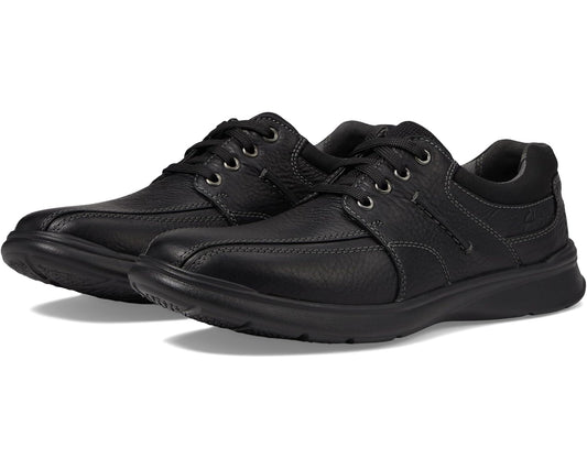 Men's Clarks Cotrell Walk Black Oily