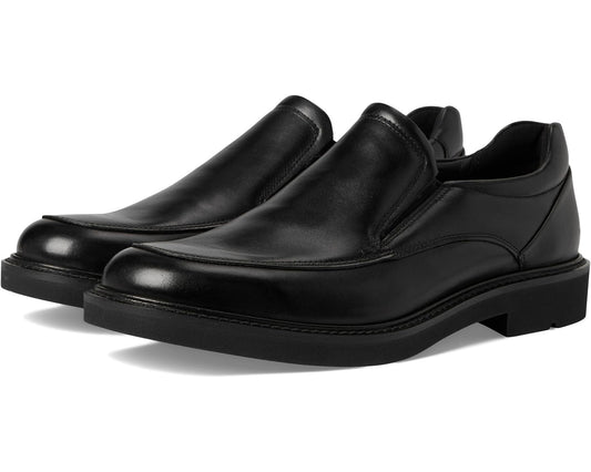 Men's ECCO London Apron Toe Slip-On Black