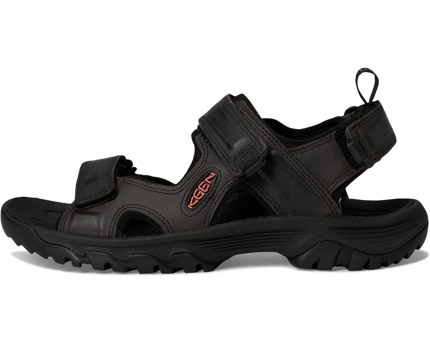 Men's KEEN Targhee III Open Toe Sandal Grey/Black