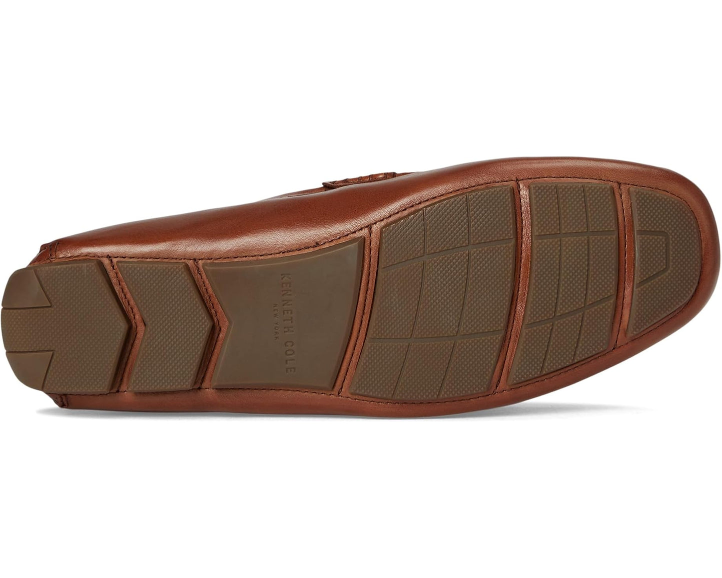 Men's Kenneth Cole Theme Bit Detail Driver Cognac