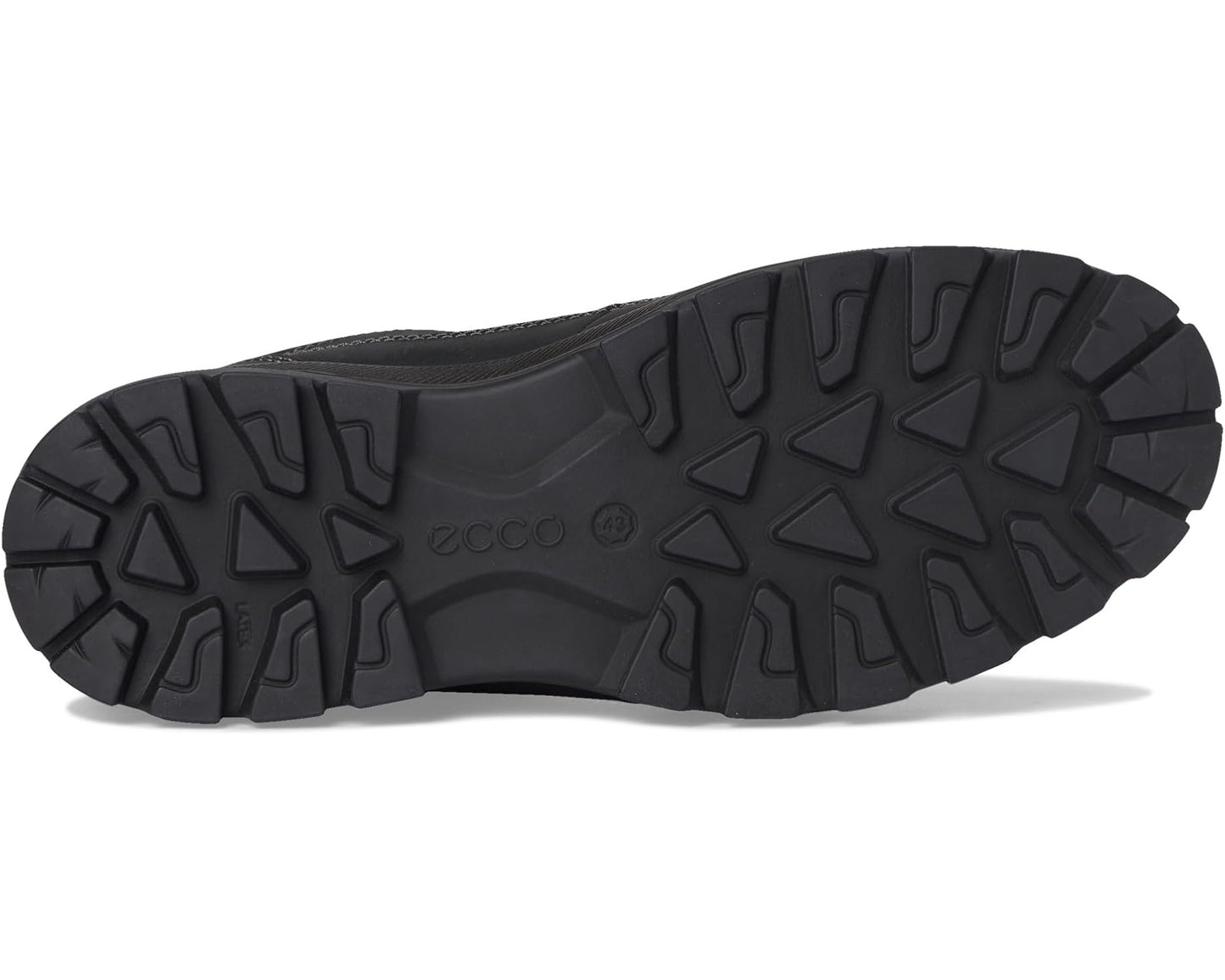 Men's ECCO Sport Rugged Track Moc Toe Low Waterproof Hiking Shoe Black