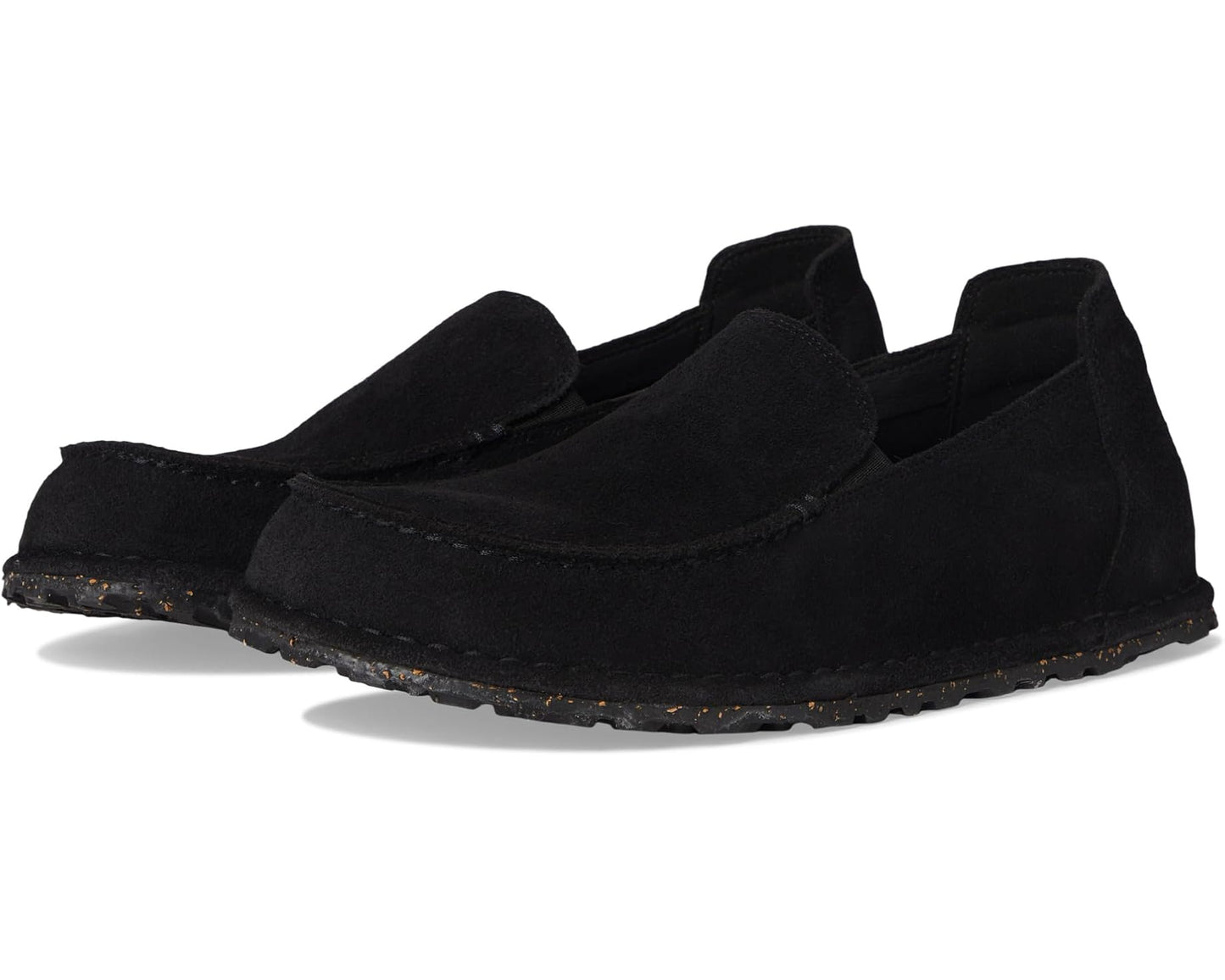 Men's Birkenstock Utti Deep Blue - Suede Black