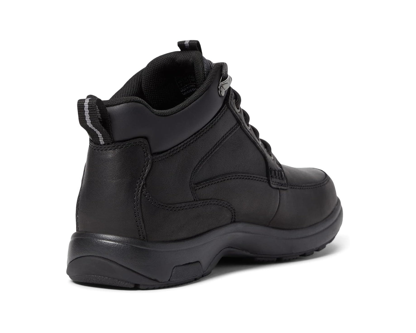 Men's Dunham 8000 Mid Boots Black Leather
