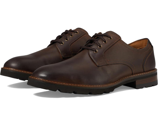 Men's Florsheim Renegade Plain Toe Oxford Brown Crazy Horse