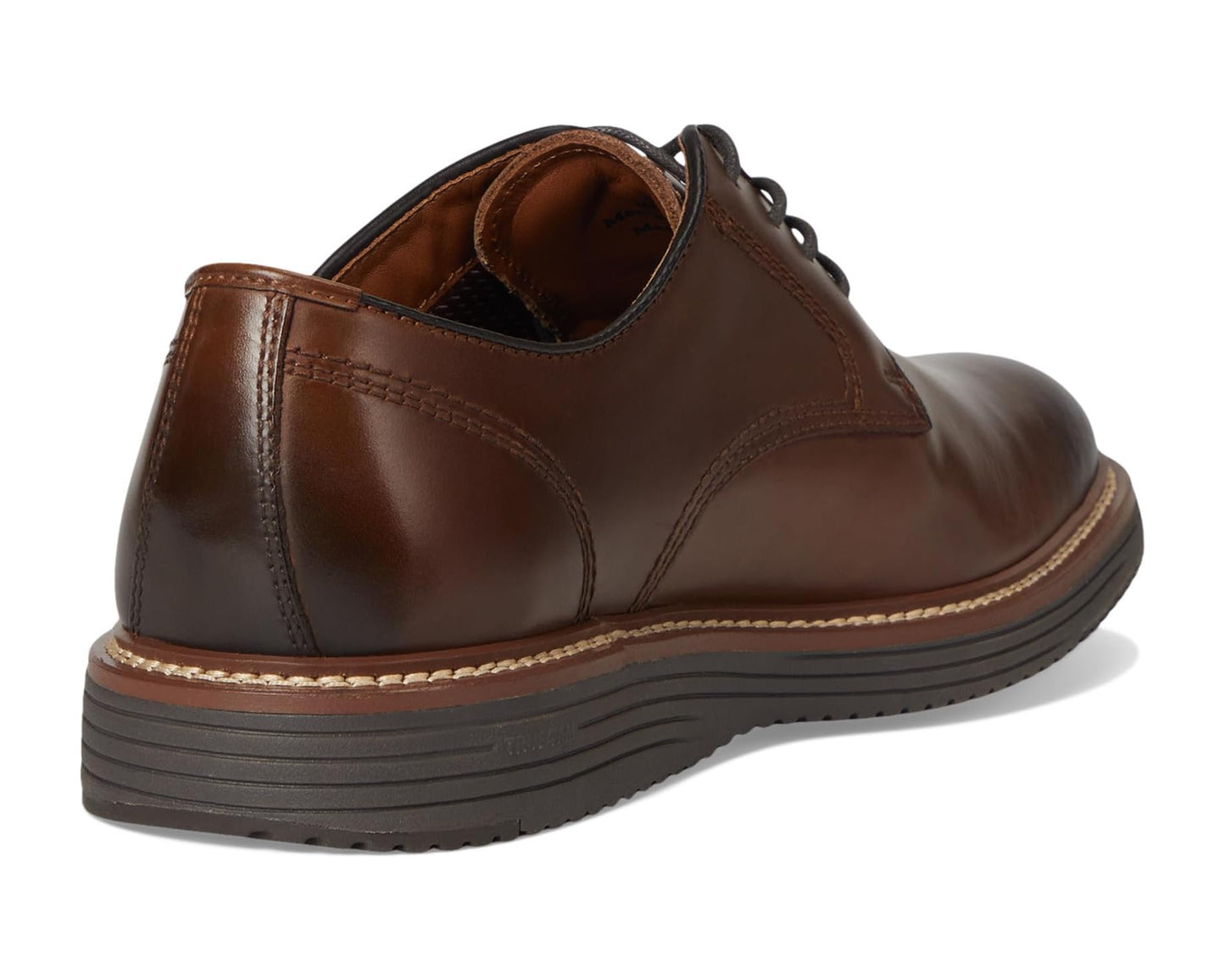 Men's Johnston & Murphy Upton Plain Toe Tan Full Grain 1