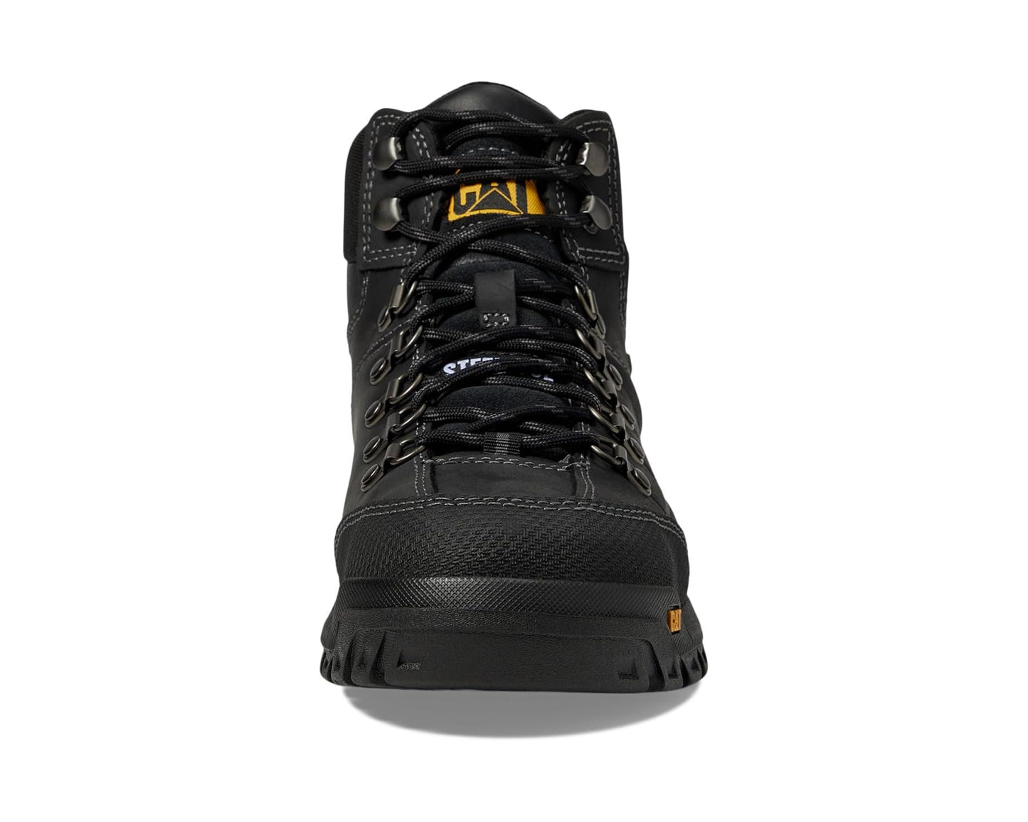 Men's Caterpillar Threshold Waterproof Steel Toe Black