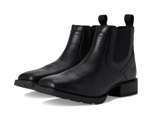 Men's Ariat Hybrid Low Boy Western Boot Black Adobe