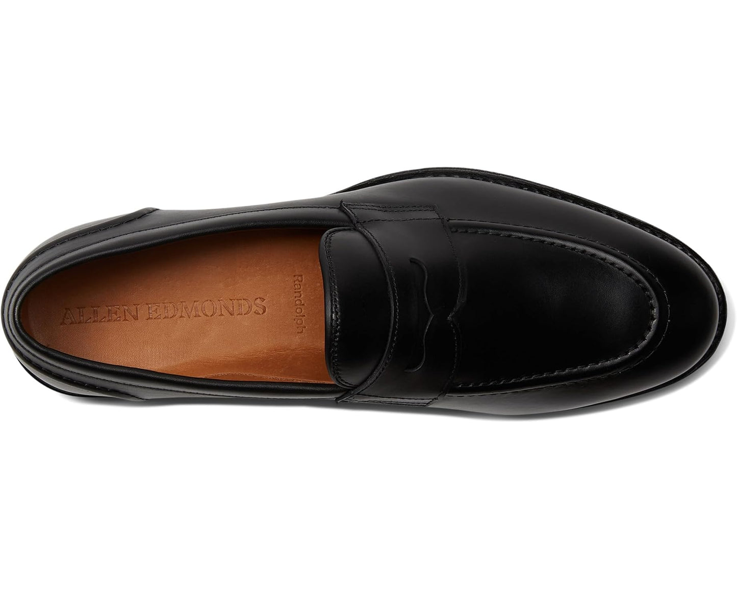 Men's Allen Edmonds Randolph2.0 Penny Loafers Black Leather