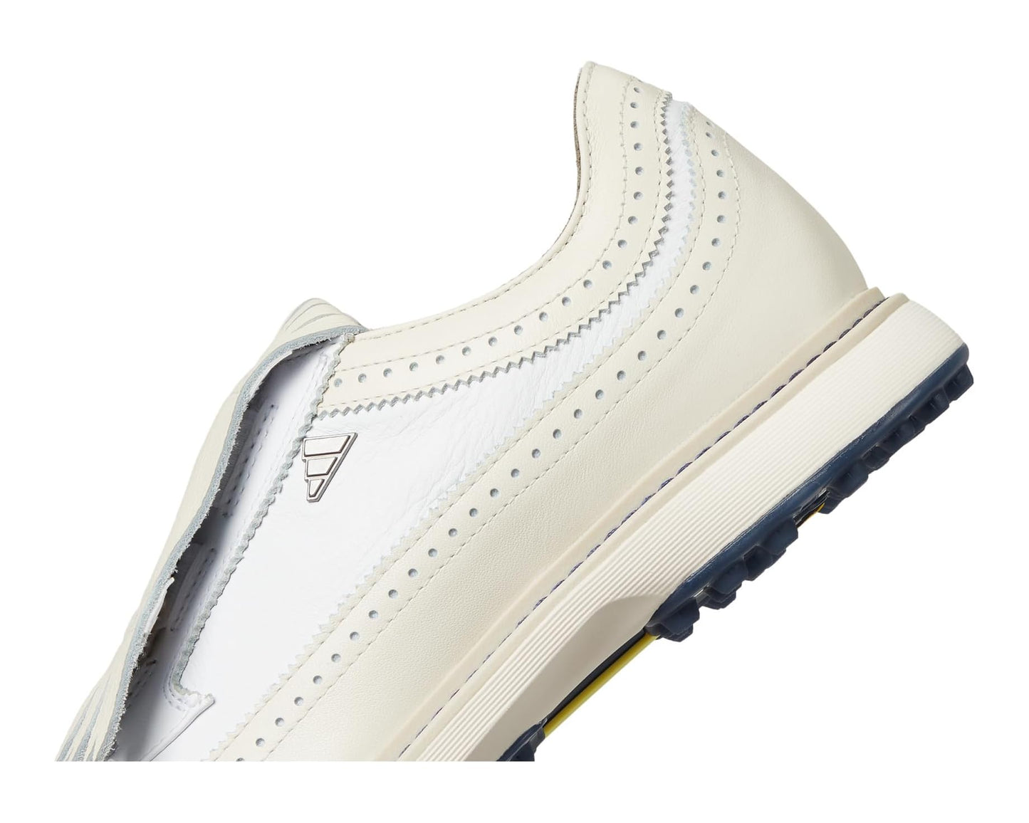 Men's adidas Golf MC87 BOA Spikeless Golf Shoes Off White/Footwear White/Collegiate Navy