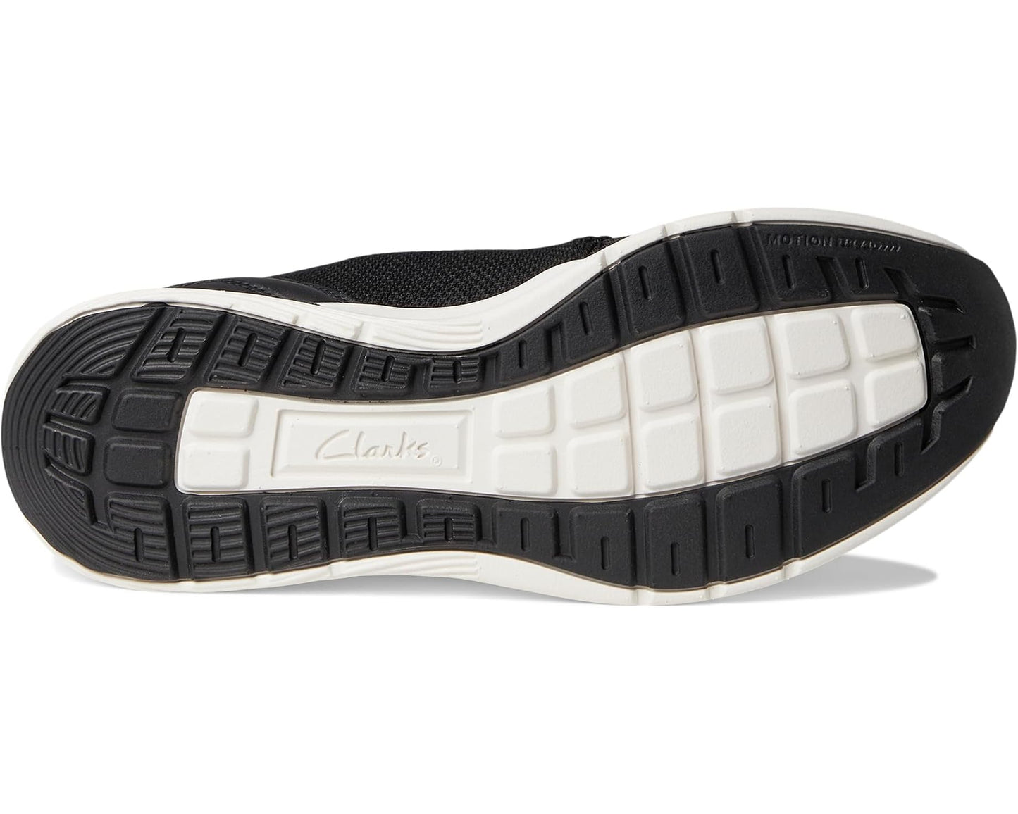 Men's Clarks Motion Trek MX Black Textile