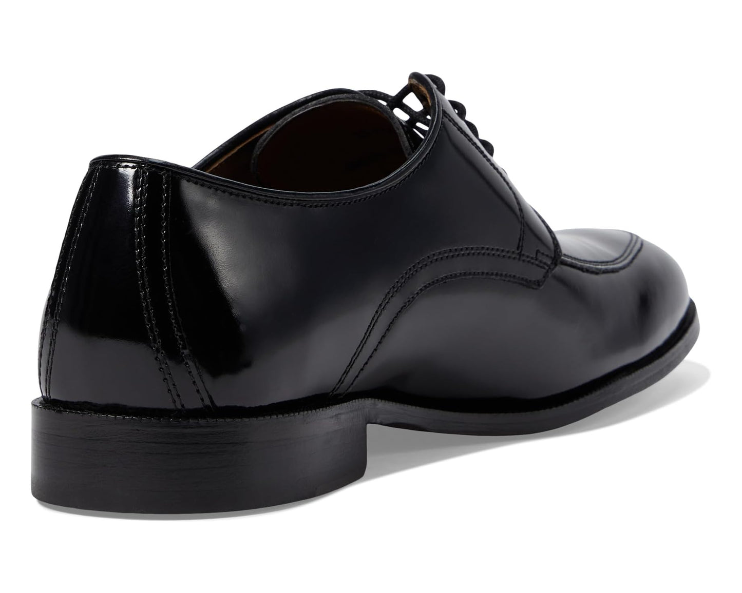 Men's Johnston & Murphy Bradford Dress Moc Oxford Black Brush-Off