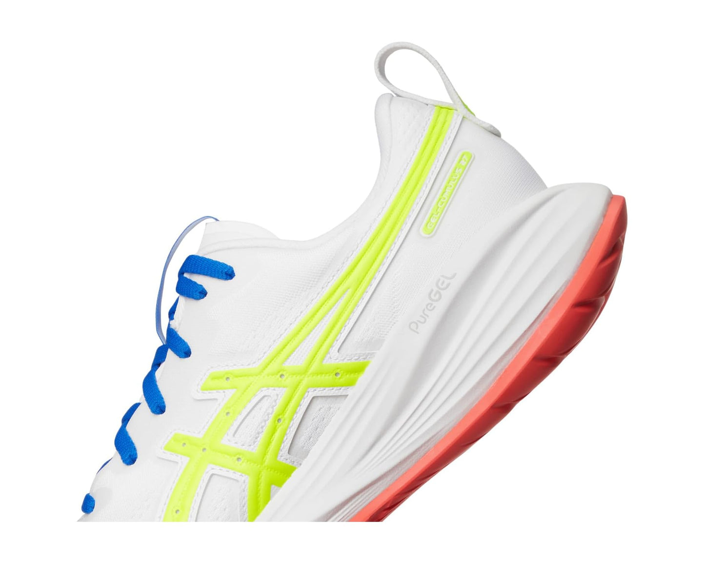 Men's ASICS Gel-cumulus 27 Atc White/Safety Yellow