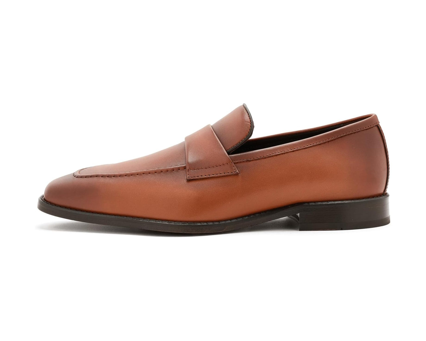 Men's Johnston & Murphy Floyd Penny Loafers Tan Full Grain
