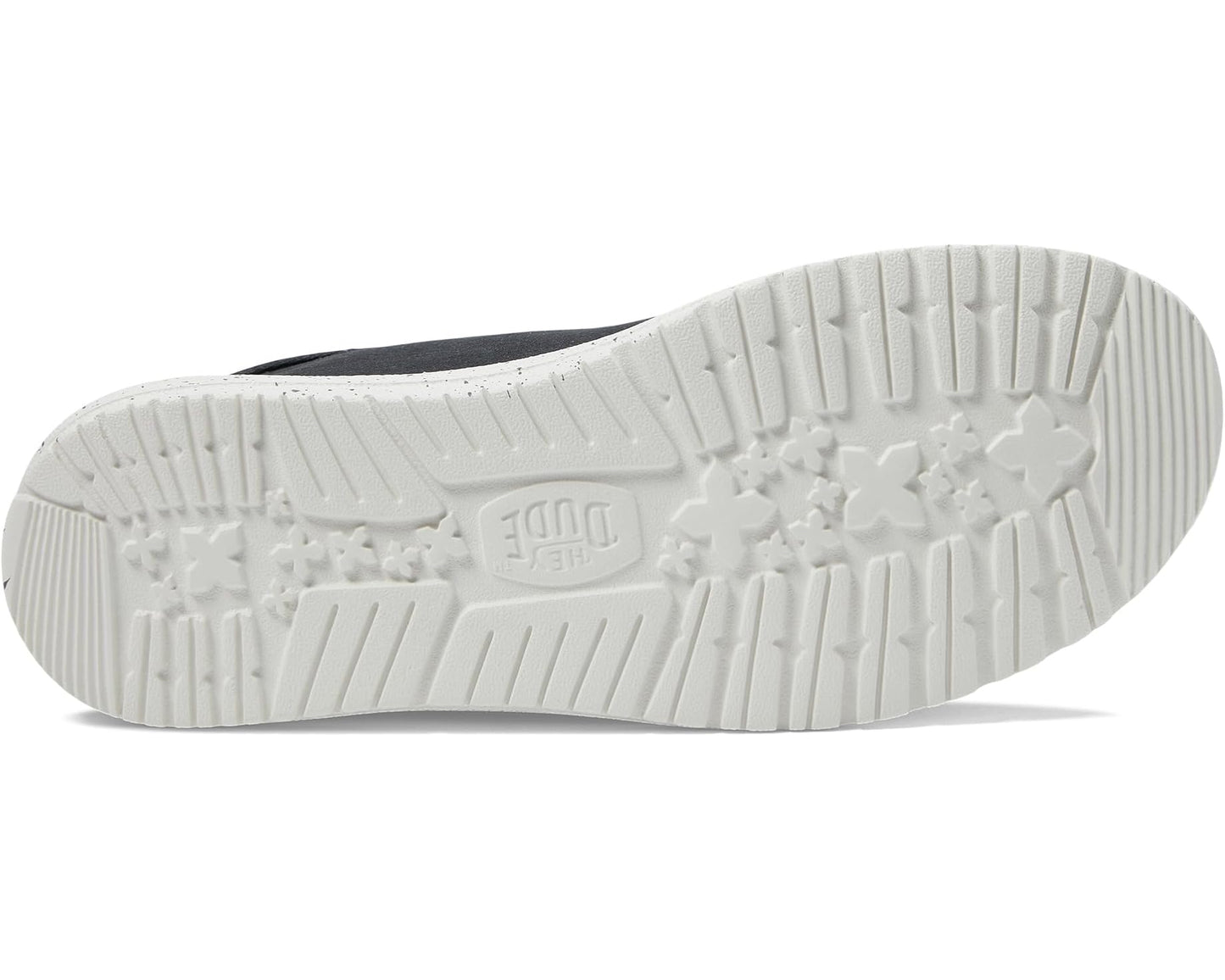 Men's Hey Dude Wally Mid Canvas Black/White