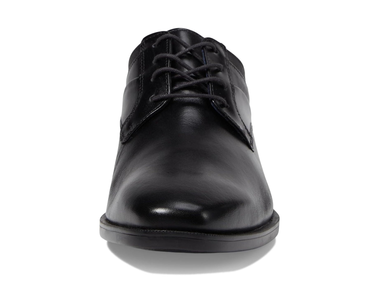 Men's Johnston & Murphy Gibbons Plain Toe Black Full Grain