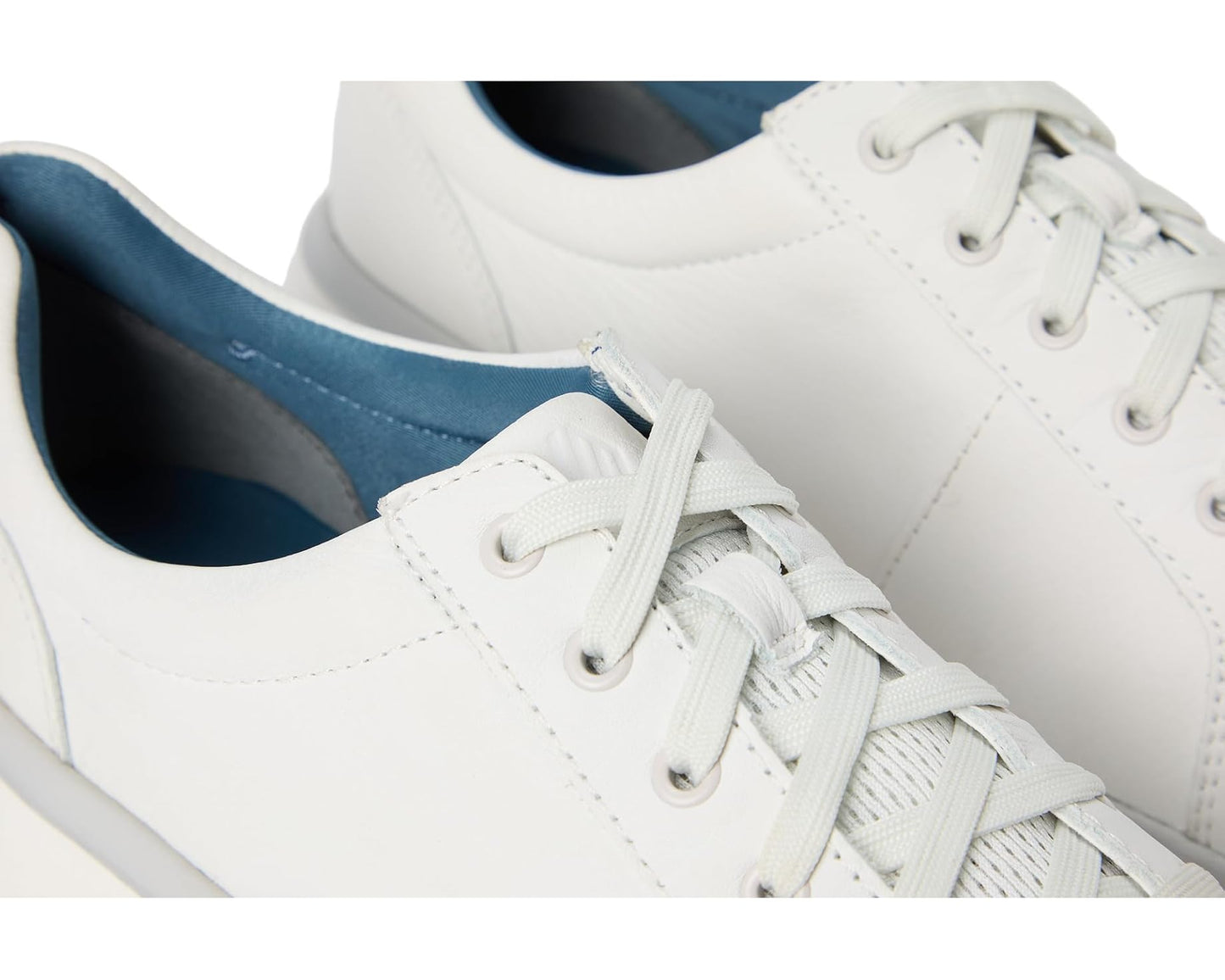 Men's Johnston & Murphy Calm Lace-To-Toe White Full Grain