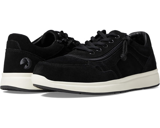 Men's BILLY Footwear Comfort Jogger Black Suede