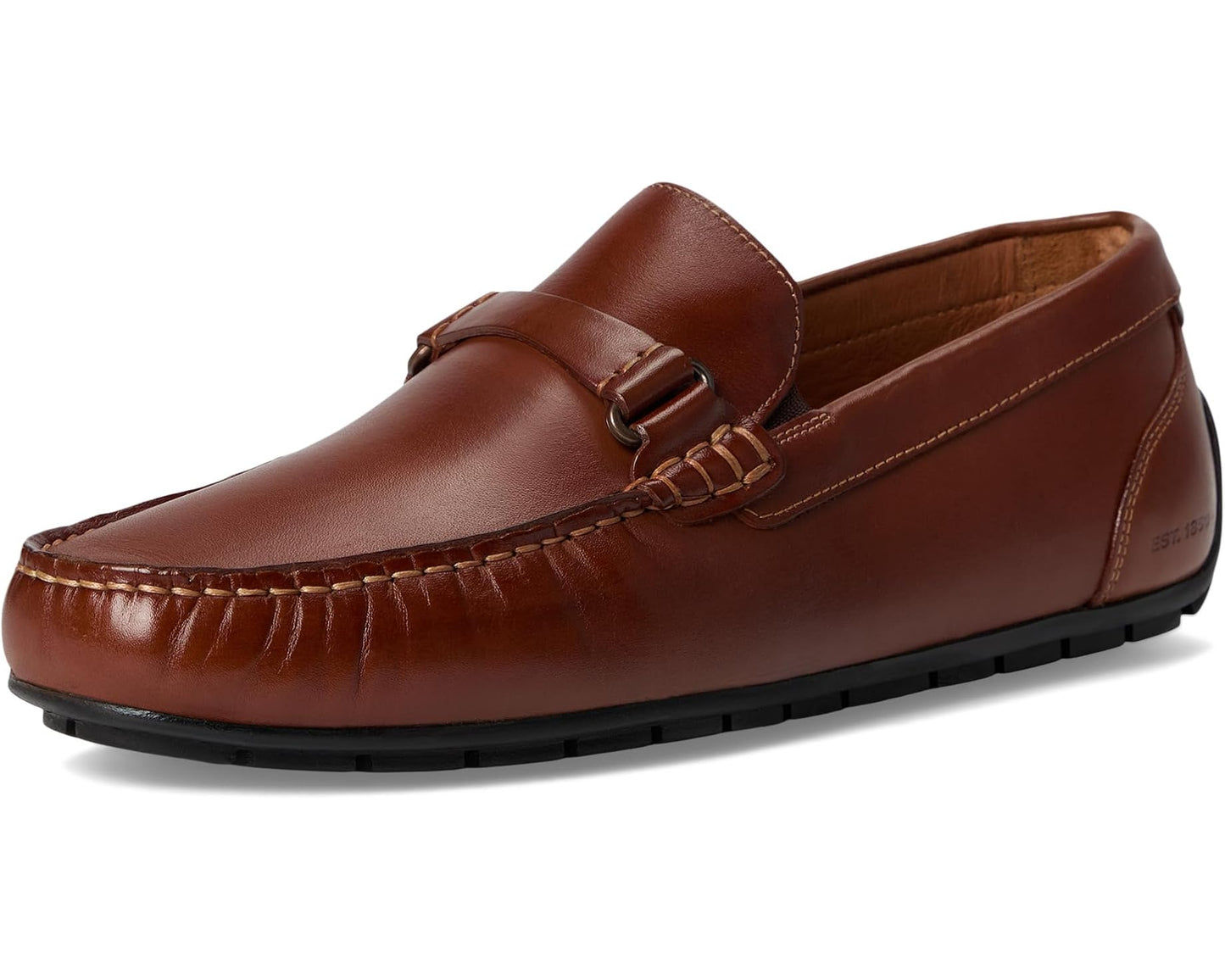 Men's Johnston & Murphy Beck Leather Bit Tan Full Grain