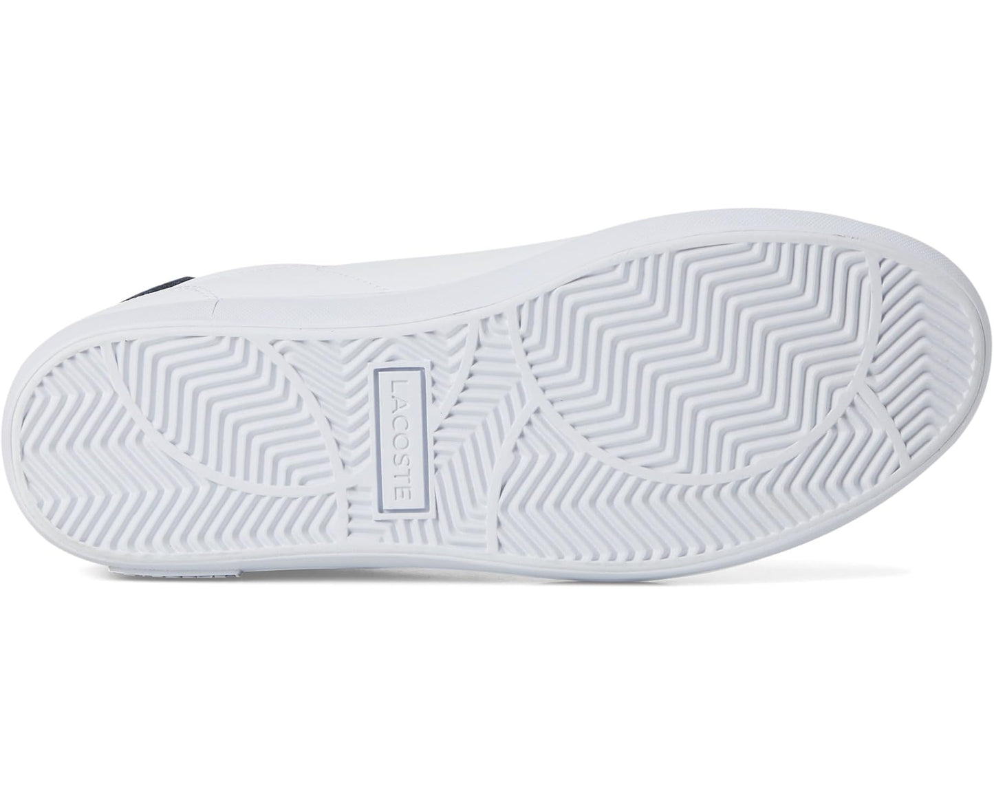 Men's Lacoste Powercourt Leather Sneakers White/Navy/Red