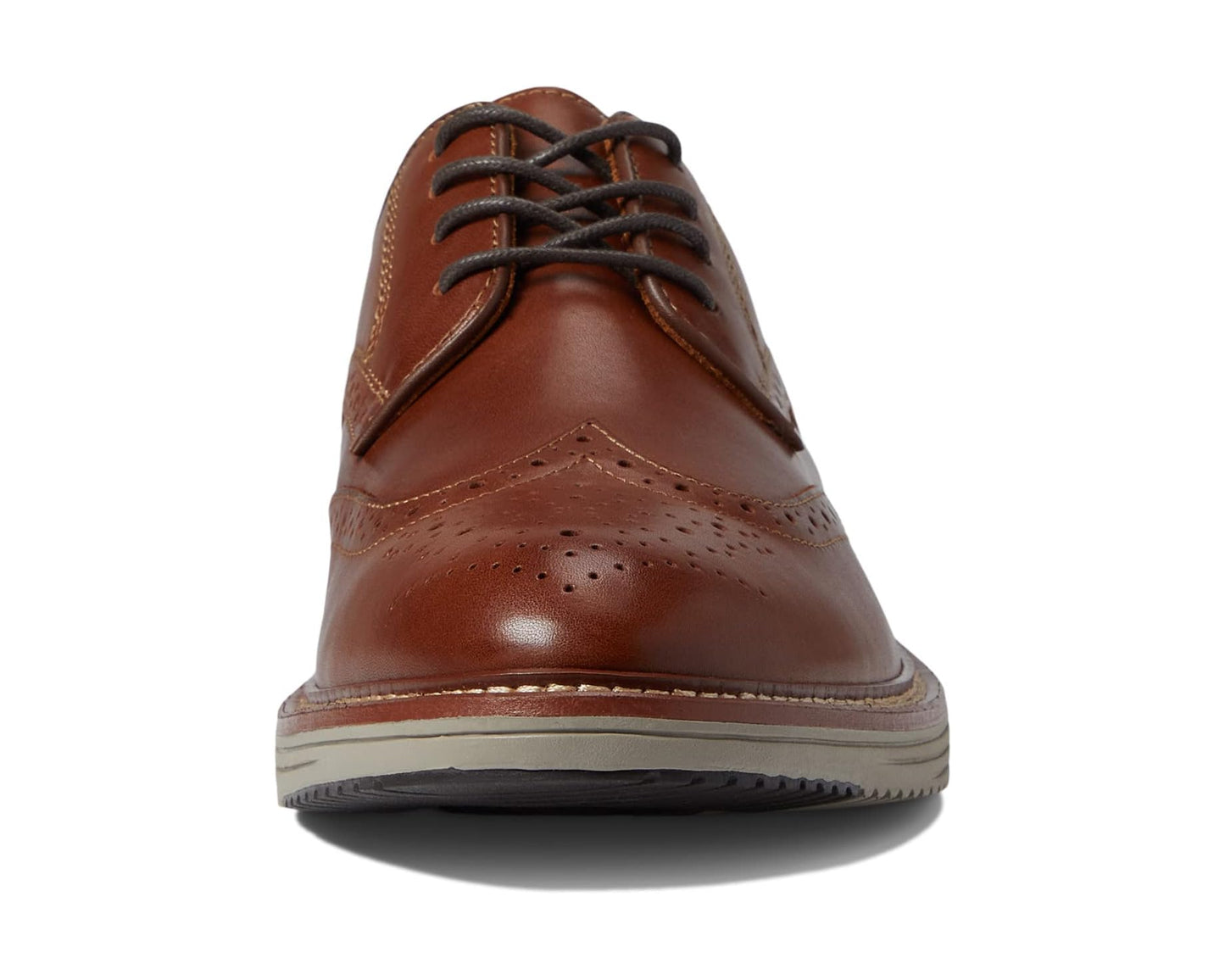 Men's Johnston & Murphy Upton Wing Tip Tan Full Grain