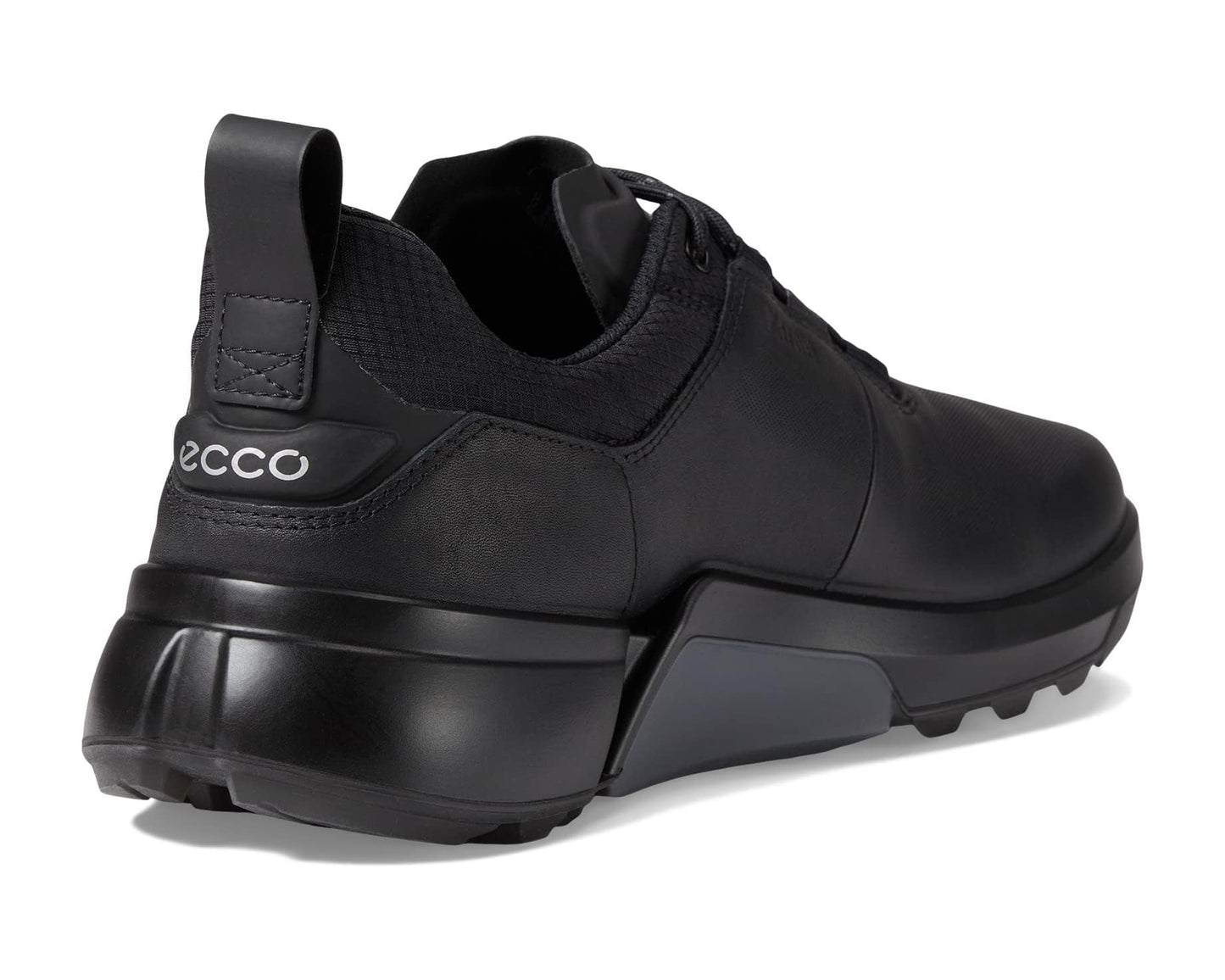 Men's ECCO Golf Biom H4 GORE-TEX® Waterproof Golf Hybrid Black Cow Leather