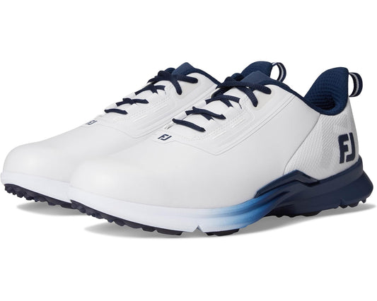 Men's FootJoy FJ Fuel Golf Shoes- Previous Season White/White/Navy