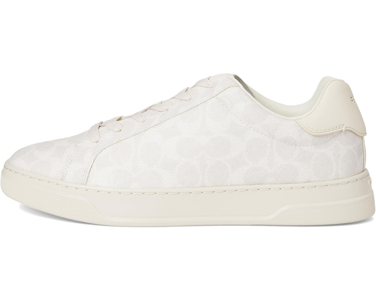 Men's COACH High Line Sneaker In Signature Canvas Off White