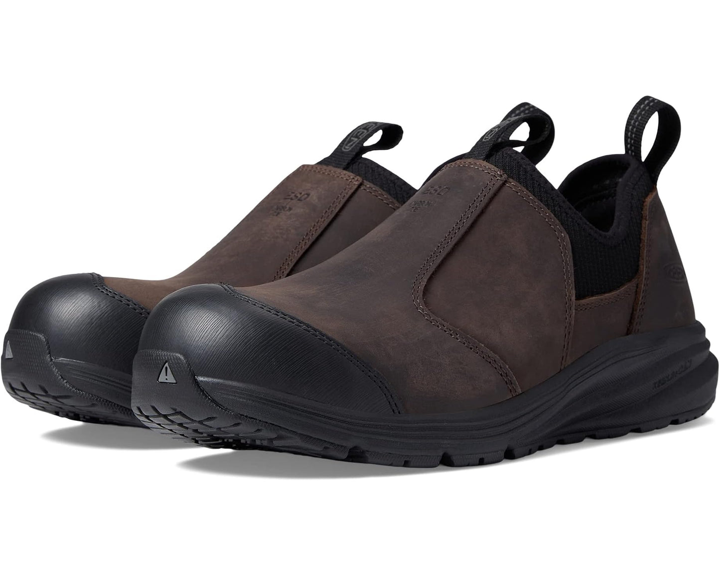 Men's KEEN Utility Vista Energy+ Shift ESD (Comp Toe) Coffee Bean/Black