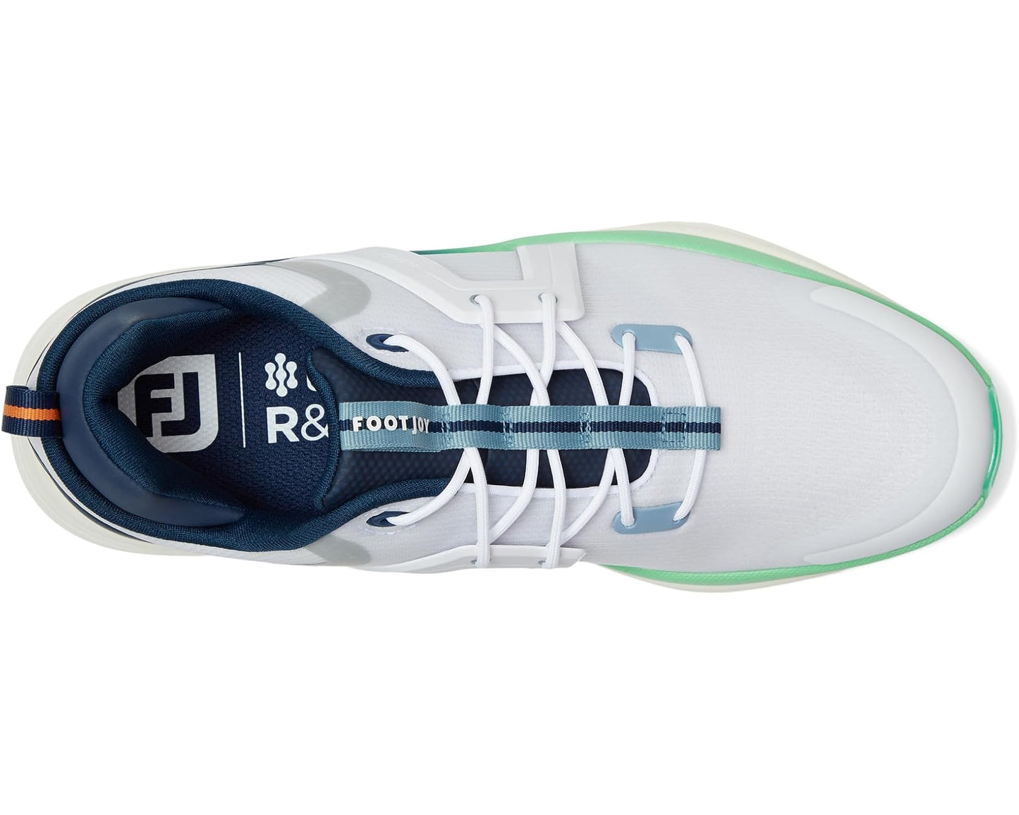 Men's FootJoy Hyperflex White/Peacoat/Aquamarine