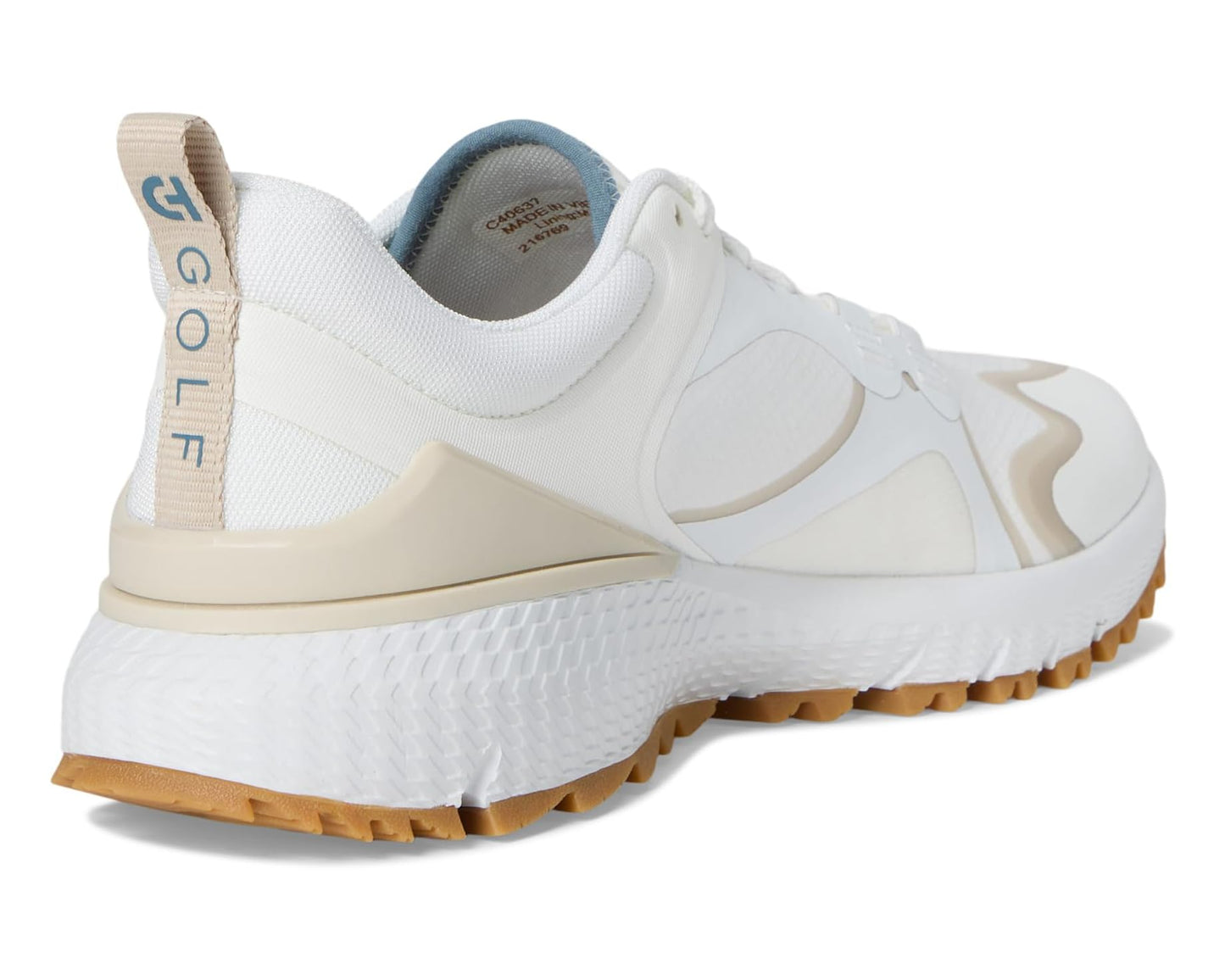 Men's Cole Haan Zerogrand Overtake 2 Golf White/Ancient Scroll/Provincial Blue/Gum